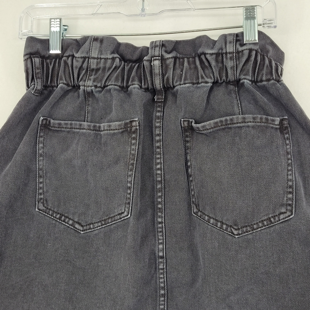 Pacsun Black Denim Mini Skirt Size Medium - Picture 10 of 11
